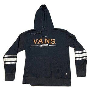 Vans Off the Wall hoodie sweater mens small California New York long sleeve gray